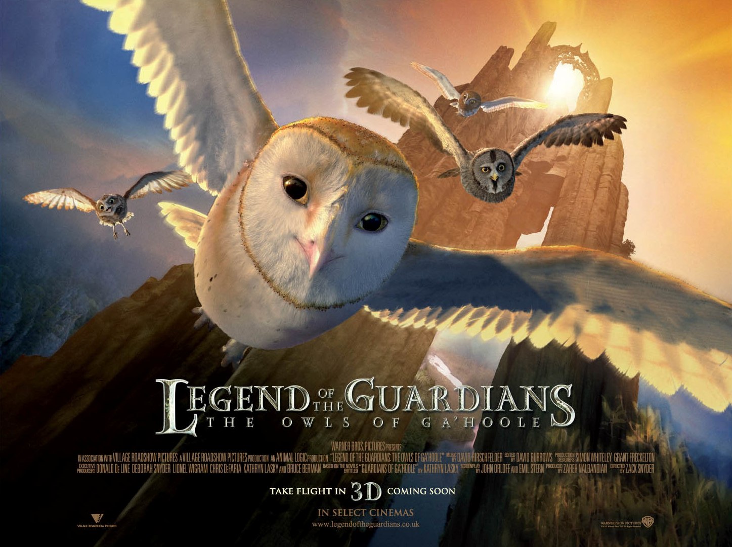 Masuki Dunia Burung Hantu Dalam Legend Of The Guardianthe Owls Of